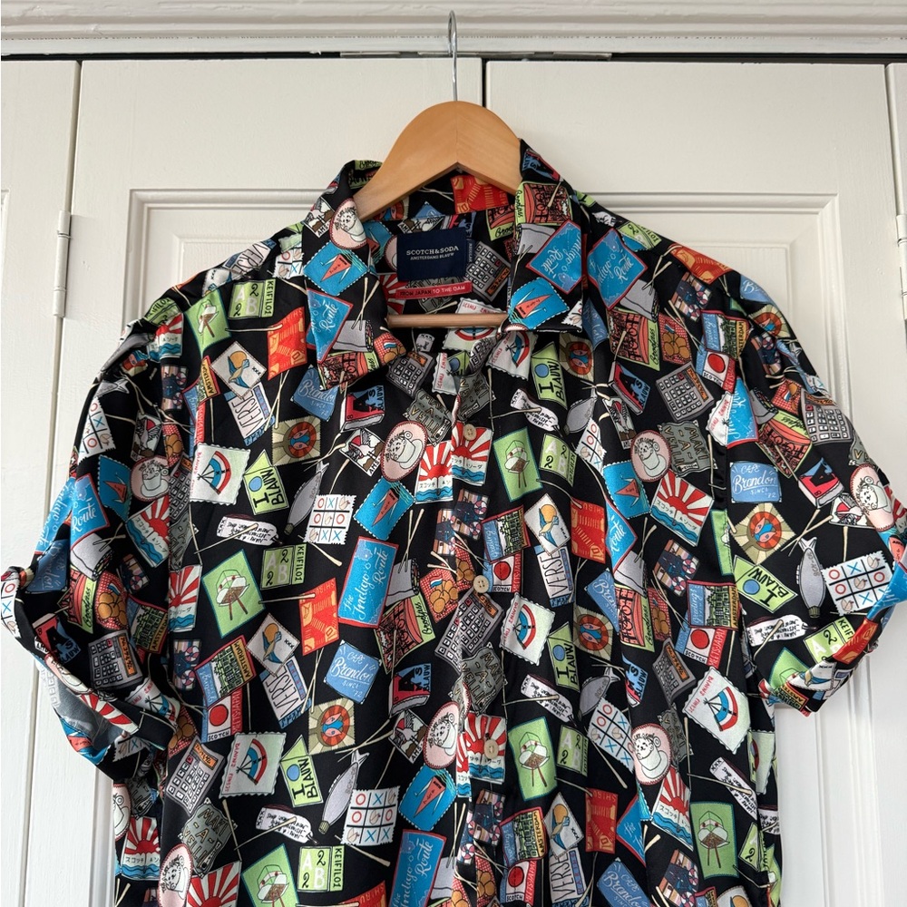 Scotch & Soda Japanese Graphic Men's Shirt